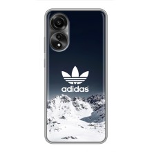 Чехлы Адидас для OPPO A78 (4G) (AlphaPrint) (Адидас в горах)