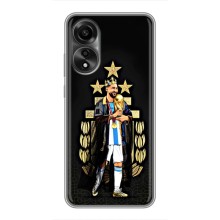 Чехлы для OPPO A78 (4G) (Leo чемпион) (AlphaPrint) (Месси Король)