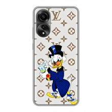 Чехли для OPPO A78 (4G) - Скрудж МакДак Louis Vuitton (PREMIUMPrint) (Макдак на стилі)