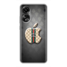Чехлы ГУЧЧИ для Оппо А78 (AlphaPrint) (Apple gucci)