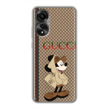 Чехлы ГУЧЧИ для Оппо А78 (AlphaPrint) (Mickey GUCCI)
