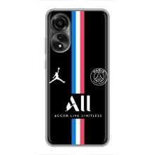 Чехлы PSG для OPPO A78 (4G) (AlphaPrint) (футболка ПСЖ)