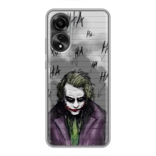 Чехлы с картинкой Джокера на OPPO A78 (4G) (Joker клоун)