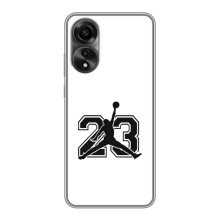 Чехлы для OPPO A78 (4G) - с картинкой JORDAN (AlphaPrint) (Jordan 23)
