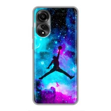 Чехлы для OPPO A78 (4G) - с картинкой JORDAN (AlphaPrint) (Яркий Джордан)