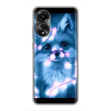 Чехлы с картинкой Лисички для OPPO A78 (4G) (VPrint) (Яркая лисичка)