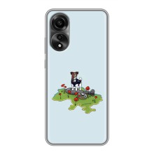 Чехлы с картинкой собаки Патрон для OPPO A78 (4G) (AlphaPrint) (Сапер Пес)