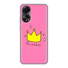 Чохол з картинкою (Стильні) OPPO А78 (4G) - (AlphaPrint) – Princess