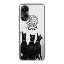 Чохли VERSACE для OPPO А78 (4G) (PREMIUMPrint) (Доберман Версаче)