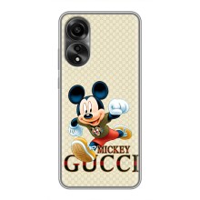 Чехол Disney Mouse OPPO A78 (4G) (PREMIUMPrint) (Mikki Gucci)