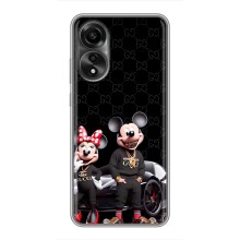 Чехол Disney Mouse OPPO A78 (4G) (PREMIUMPrint) (Семья Маусов)