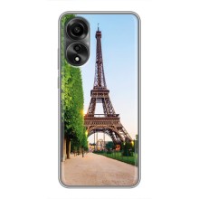 Чехол Эйфелева Башня для OPPO A78 (4G) - (AlphaPrint) (Дорога в Париж)