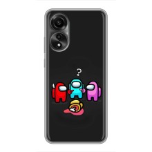 Чехол Амонг Ас для OPPO A78 (4G) (AlphaPrint) (Импостер)