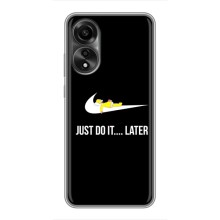 Чехол с Симпсонами для OPPO A78 (4G) (VPrint) (Гомер Later)