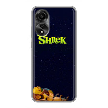 Чохол з мультфільмом Шрек на OPPO A78 (4G) – Шрек лого