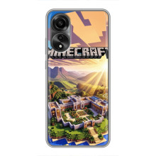 Чохол з картинками Майнкрафт для OPPO А78 (4G) – Minecraft