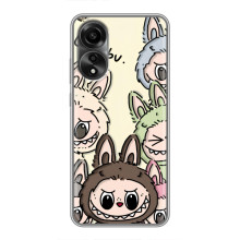 Чохол з Лабубу на OPPO A78 (4G) (Колаж Лабубу)