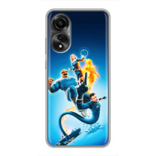 Чехол с принтом Фантастическая четверка для OPPO A78 (4G) – Фантастическая четверка
