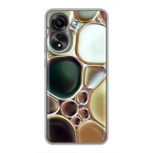 Мраморный чехол на OPPO A78 (4G) (VPrint) (Радужный Мрамор)
