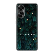 Новогодние, Праздничные Чехлы для OPPO A78 (4G) - 2024 год (Winter)