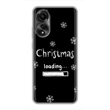 Різдвяні, Святкові Чохли для OPPO А78 (4G) – Christmas loading