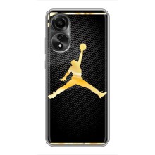 Силіконовый Чохол Nike Air Jordan на Оппо А78 (4G) (Джордан 23)