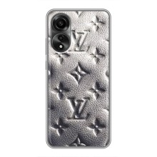 Текстурний Чохол Louis Vuitton для Оппо А78 (4G) – Бежевий ЛВ