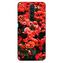 Чехлы с Цветами для Oppo A9 (2020) (VPrint) (Цветы красные)