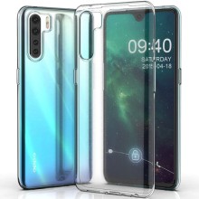 TPU чохол Epic Transparent 1,0mm для Oppo A91 / Reno 3