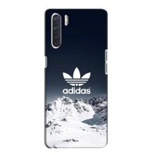 Чехлы Адидас для Oppo A91 (AlphaPrint) (Адидас в горах)