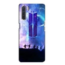 Чехлы BTS для Oppo A91 (AlphaPrint)
