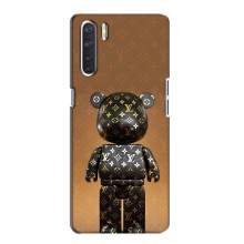 Чохли для Oppo A91 - Bearbrick Louis Vuitton (PREMIUMPrint)