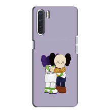 Чохли для Oppo A91 - Bearbrick Louis Vuitton (PREMIUMPrint) – Дружба Беарбрік