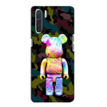 Чохли для Oppo A91 - Bearbrick Louis Vuitton (PREMIUMPrint) – Яскравий Bearbrick