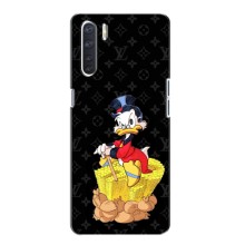 Чехли для Oppo A91 - Скрудж МакДак Louis Vuitton (PREMIUMPrint) – Богатство Макдака