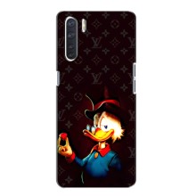 Чехли для Oppo A91 - Скрудж МакДак Louis Vuitton (PREMIUMPrint) – Скрудж з ботліантом