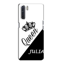 Чохли для Oppo A91 - Жіночі імена – JULIA