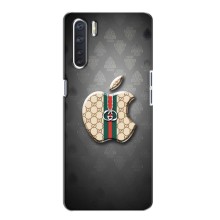 Чехлы ГУЧЧИ для Оппо А91 (AlphaPrint) (Apple gucci)