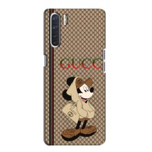 Чехлы ГУЧЧИ для Оппо А91 (AlphaPrint) (Mickey GUCCI)