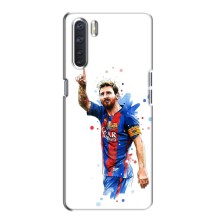 Чехлы Лео Месси Аргентина для Oppo A91 (Leo Messi)