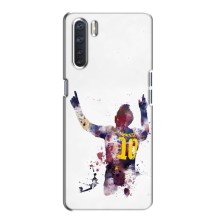 Чохли Мессі для Oppo A91 (AlphaPrint) (Messi Barca)