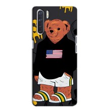 Чехлы Мишка Тедди для Оппо А91 – Teddy USA