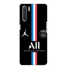 Чехлы PSG для Oppo A91 (AlphaPrint) (футболка ПСЖ)