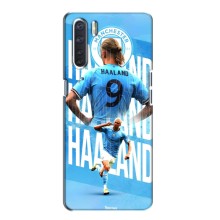 Чехлы с футболистом Ерлинг Холанд для Oppo A91 (AlphaPrint) (Erling Haaland)