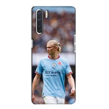 Чехлы с футболистом Ерлинг Холанд для Oppo A91 (AlphaPrint) (Эрлинг Холанд)