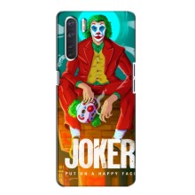 Чехлы с картинкой Джокера на Oppo A91 – Джокер