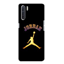 Чехлы для Oppo A91 - с картинкой JORDAN (AlphaPrint) (Jordan Gold)