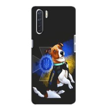 Чехлы с картинкой собаки Патрон для Oppo A91 (AlphaPrint) (Патрон собачка)