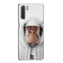 Чехлы с Обезьянами NFT для Oppo A91 (AlphaPrint) (обезьяна NFT в тату)