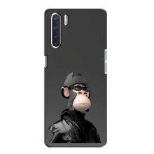 Чехлы с Обезьянами NFT для Oppo A91 (AlphaPrint) (стильная обезьяна NFT)